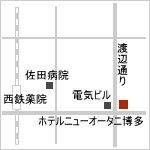 ホテルニューオータニ店地図